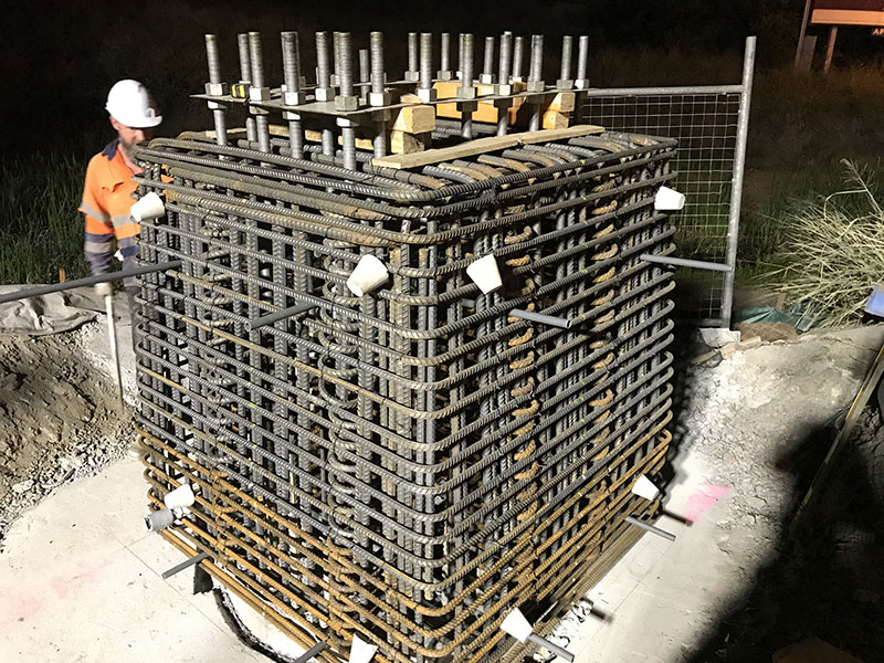 Pile-Cap-Reo-Cage